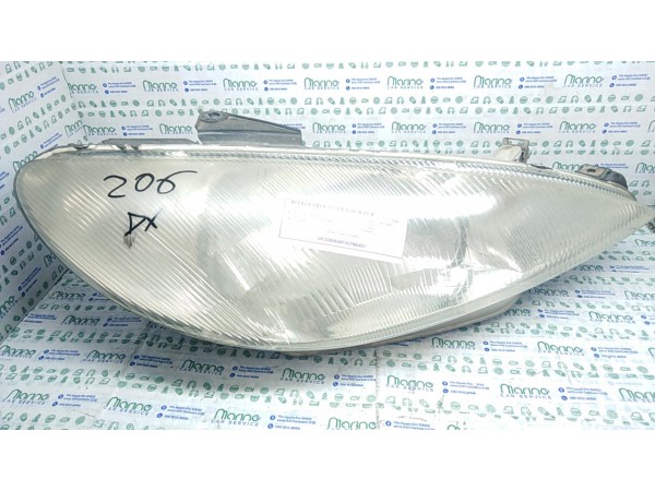 PROIETTORE DX. PEUGEOT 206 (09/98-06/09) 8HX 6205S7