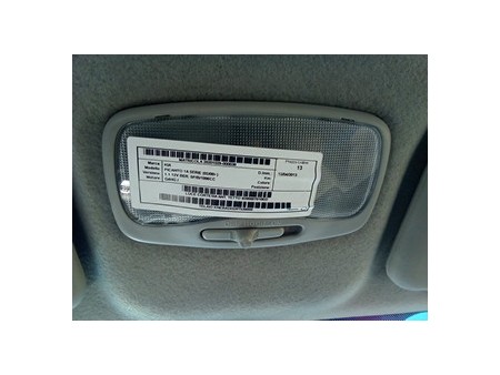 LUCE CORTESIA ANT. TETTO KIA PICANTO 1A SERIE (02/08-) G4HG 9280007010ED