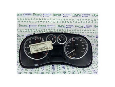 QUADRO STRUMENTI COMPL. C FONDO NERO PEUGEOT 307 (04/01-12/06) RHS 6103K1