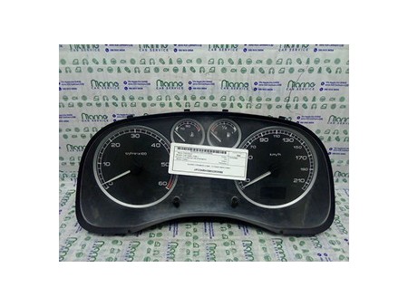QUADRO STRUMENTI COMPL. C FONDO NERO PEUGEOT 307 (04/01-12/06) RHS 6103K1