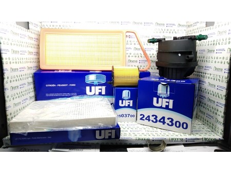 KIT FILTRI FORD FIESTA (CB1) (09/08-10/13) F6JD NBA058007045008
