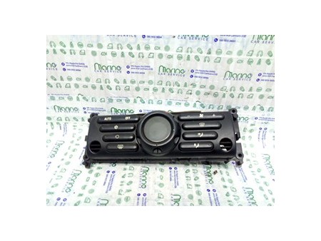 BLOCCO COMANDO CLIMATIZZAZIONE C/CLIMA AUTOMAT. MINI MINI (R50/R53) (07/01-07/06) W11B16A 64116940861