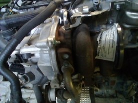 TURBOCHARGER W/EXHAUST...